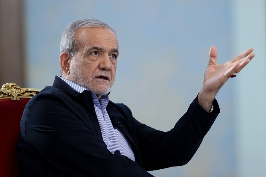 ببینید | پزشکیان: تیم بزرگ دانشگاهی در مورد آب مشغول کار هستند