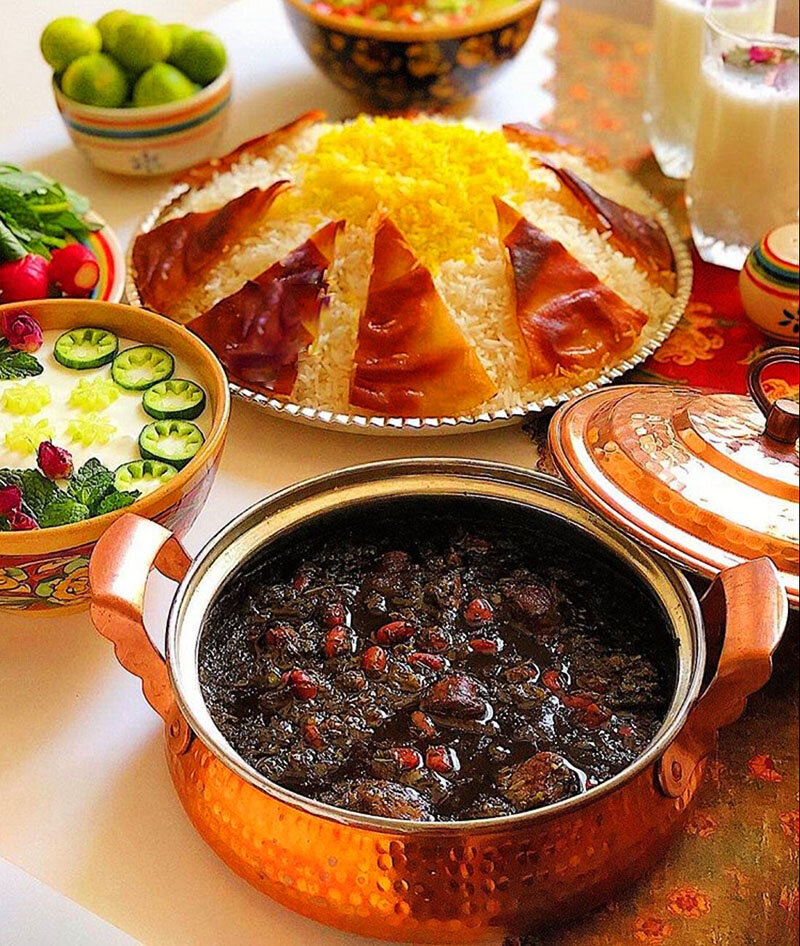 طرز تهیه قرمه سبزی طرز تهیه قرمه سبزی